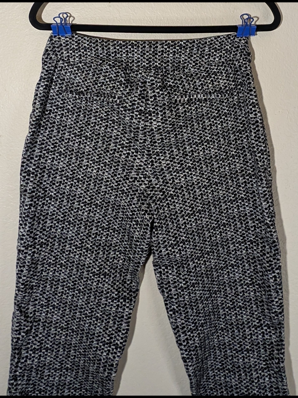 Hilary Radley Tweed Print Capri Pants Sz S